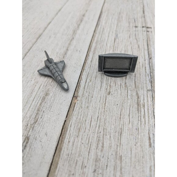 Monopoly Electronic Banking 2007 Replacement Set of 5 Replacement Tokens Pieces - Picture 2 of 9